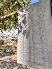 Serona- Pastel Blue Tarkashi Kurta