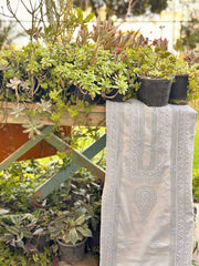 Serona- Pastel Blue Tarkashi Kurta