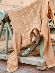 Elvara- Brown Handmade Kurta