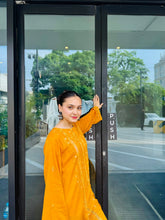 Azerra- Burnt Orange Handmade Kurta