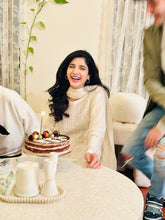 Radiance- White Tarkashi Kurta