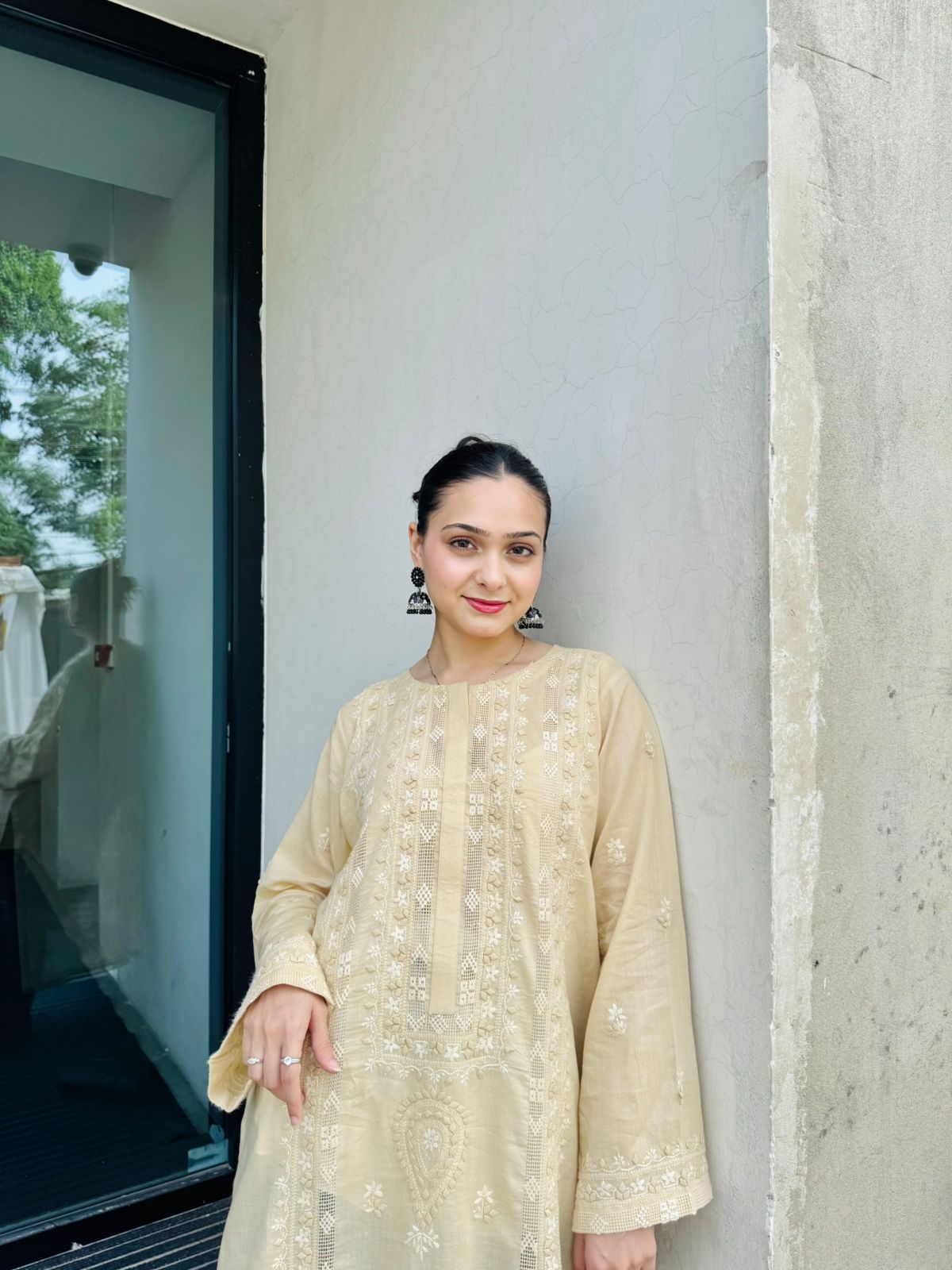 Shop colorful handmade kurtas with traditional Patti & Tarkashi work. Perfect for festive wear & casual elegance.