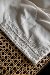 Velora- White Handmade Kurta